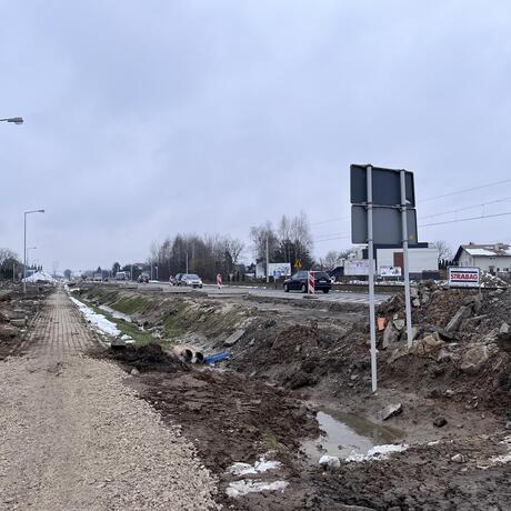 Rozbudowa ul. Warszawskiej [styczeń 2023] - fot 27